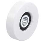 BLICKLE - Galet guide Ø 80mm bandage polyamide PA 6.6 270kg - FPO 80x20/17-14K