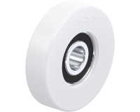 BLICKLE - Galet guide Ø 80mm bandage polyamide PA 6.6 270kg - FPO 80x20/17-14K
