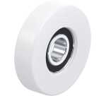 BLICKLE - Galet guide Ø 80mm bandage polyamide PA 6.6 270kg - FPO 80x20/20-14K