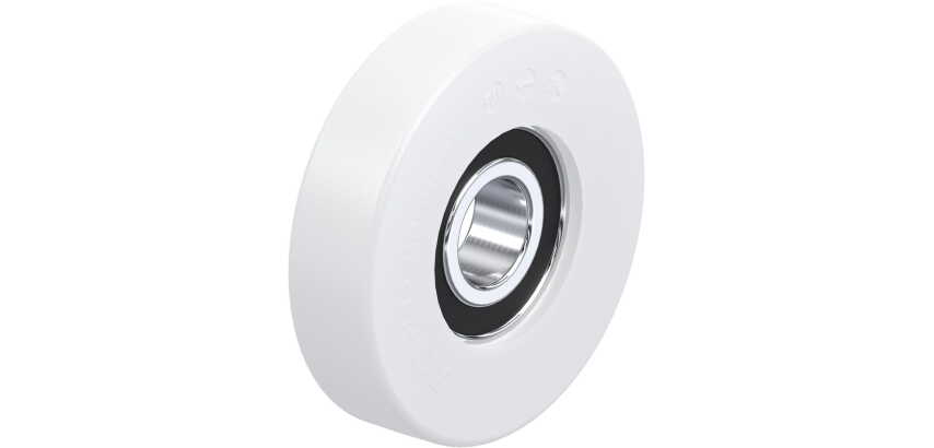 BLICKLE - Galet guide Ø 80mm bandage polyamide PA 6.6 270kg - FPO 80x20/20-14K