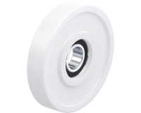 BLICKLE - Galet guide Ø 125mm bandage polyamide PA 6.6 530kg - FPO 125x25/25-15K