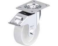 BLICKLE - Roulette pivotante à frein Ø 150mm bandage polypropylène PP 300kg - LE-PPN 150G-FI