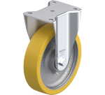 BLICKLE - Roulette fixe Ø 200mm bandage polyuréthane PU 900kg - BH-GTH 200K