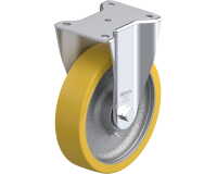 BLICKLE - Roulette fixe Ø 200mm bandage polyuréthane PU 900kg - BH-GTH 200K