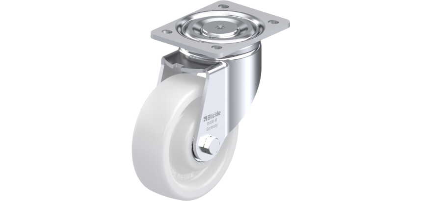 BLICKLE - Roulette pivotante Ø 150mm bandage polyamide PA 6.6 800kg - LH-SPO 150K