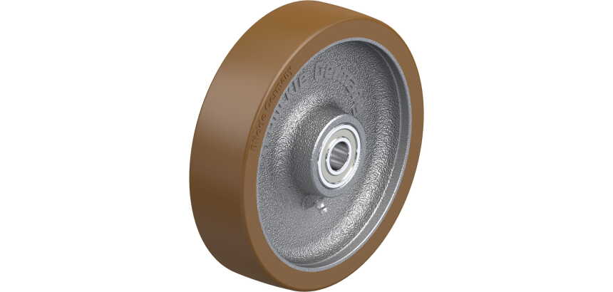 BLICKLE - Roue Ø 200mm bandage polyuréthane PU 1 000kg - GB 200/20K