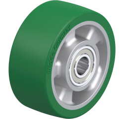 BLICKLE - Roue Ø 125mm bandage polyuréthane PU 450kg - ALST 127/20K