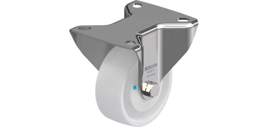 BLICKLE - Roulette fixe Ø 80mm bandage polyamide PA 6.6 150kg - BX-PO 80KAD