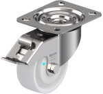 BLICKLE - Roulette pivotante à frein Ø 80mm bandage polyamide PA 6.6 150kg - LEX-PO 80KAD-FI