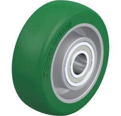 BLICKLE - Roue Ø 80mm bandage polyuréthane PU 200kg - ALST 80/15K