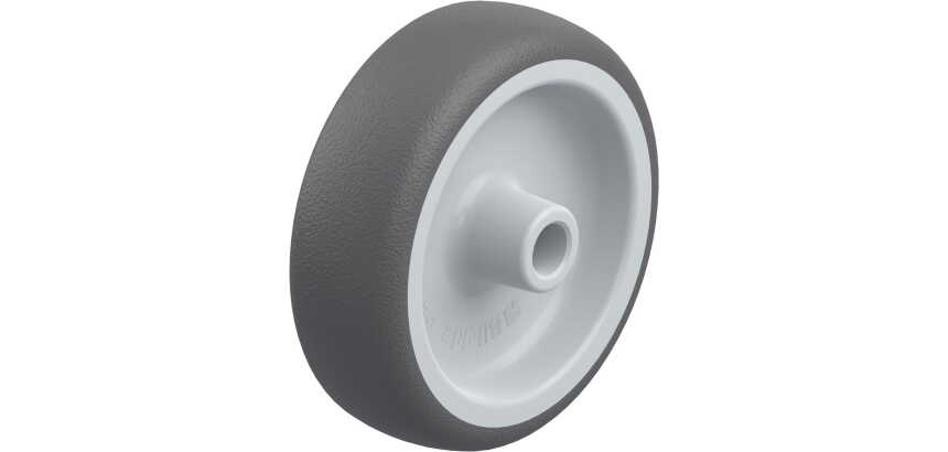 BLICKLE - Roue Ø 100mm bandage polyuréthane TPU 200kg - PATH 100/12G