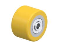 BLICKLE - Roue Ø 50mm bandage polyuréthane PU 150kg - VSTH 50/8K