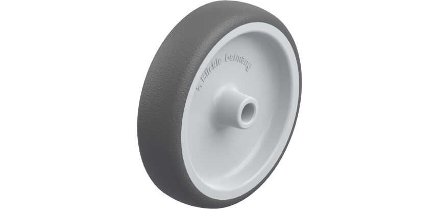 BLICKLE - Roue Ø 125mm bandage polyuréthane TPU 250kg - PATH 125/12G