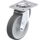 BLICKLE - Roulette pivotante Ø 160mm bandage polyuréthane TPU 300kg - LE-PATH 160G