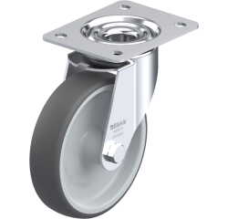 BLICKLE - Roulette pivotante Ø 160mm bandage polyuréthane TPU 300kg - LE-PATH 160G