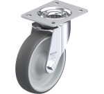 BLICKLE - Roulette pivotante Ø 160mm bandage polyuréthane TPU 300kg - LE-PATH 160R