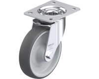 BLICKLE - Roulette pivotante Ø 160mm bandage polyuréthane TPU 300kg - LE-PATH 160R