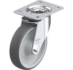 BLICKLE - Roulette pivotante Ø 160mm bandage polyuréthane TPU 300kg - LE-PATH 160R
