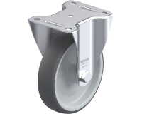 BLICKLE - Roulette fixe Ø 160mm bandage polyuréthane TPU 400kg - B-PATH 160G