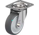 BLICKLE - Roulette pivotante Ø 100mm bandage polyuréthane TPU 150kg - LEX-PATH 100KFD