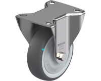 BLICKLE - Roulette fixe Ø 100mm bandage polyuréthane TPU 200kg - BX-PATH 100KFD