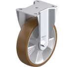 BLICKLE - Roulette fixe Ø 200mm bandage polyuréthane PU 800kg - BH-ALB 200K