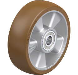 BLICKLE - Roue Ø 125mm bandage polyuréthane PU 550kg - ALB 125/15K