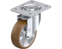 BLICKLE - Roulette pivotante Ø 125mm bandage polyuréthane PU 550kg - LH-ALB 125K-3
