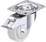 BLICKLE - Roulette pivotante à frein Ø 80mm bandage polyamide PA 6.6 150kg - LE-PO 80KA-FI