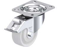BLICKLE - Roulette pivotante à frein Ø 80mm bandage polyamide PA 6.6 150kg - LE-PO 80KA-FI