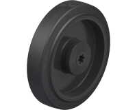 BLICKLE - Roue Ø 200mm bandage caoutchouc NR 500kg - POEV 200/12KA