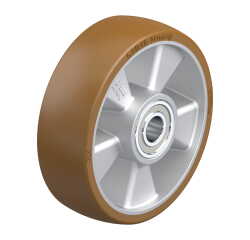 BLICKLE - Roue Ø 160mm bandage polyuréthane PU 750kg - ALB 160/20K