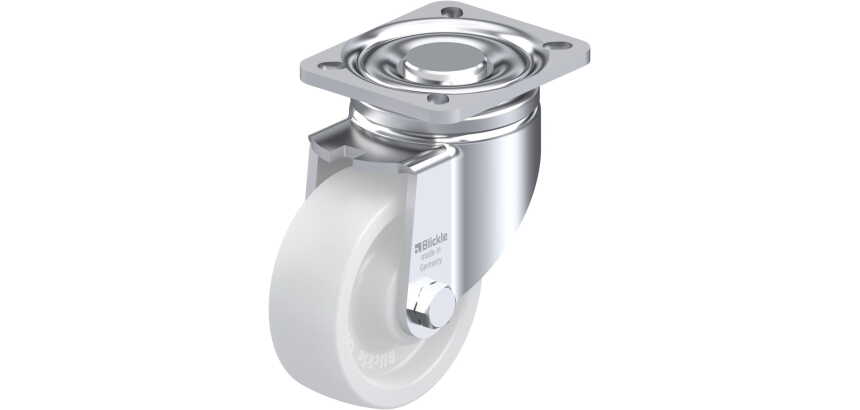 BLICKLE - Roulette pivotante Ø 100mm bandage polyamide PA 6.6 500kg - LH-SPO 100G-1