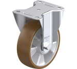 BLICKLE - Roulette fixe Ø 160mm bandage polyuréthane PU 400kg - B-ALB 160K