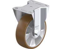 BLICKLE - Roulette fixe Ø 160mm bandage polyuréthane PU 400kg - B-ALB 160K
