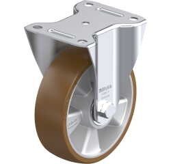 BLICKLE - Roulette fixe Ø 160mm bandage polyuréthane PU 400kg - B-ALB 160K
