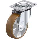 BLICKLE - Roulette pivotante Ø 160mm bandage polyuréthane PU 400kg - L-ALB 160K