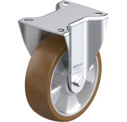 BLICKLE - Roulette fixe Ø 125mm bandage polyuréthane PU 250kg - B-ALB 125K