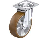 BLICKLE - Roulette pivotante Ø 125mm bandage polyuréthane PU 250kg - L-ALB 125K