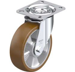 BLICKLE - Roulette pivotante Ø 125mm bandage polyuréthane PU 250kg - L-ALB 125K