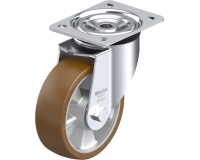 BLICKLE - Roulette pivotante Ø 150mm bandage polyuréthane PU 400kg - L-ALB 150K