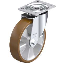 BLICKLE - Roulette pivotante Ø 200mm bandage polyuréthane PU 400kg - L-ALB 200K