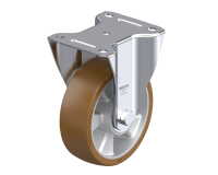 BLICKLE - Roulette fixe Ø 150mm bandage polyuréthane PU 400kg - B-ALB 150K