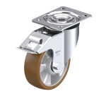 BLICKLE - Roulette pivotante à frein Ø 150mm bandage polyuréthane PU 400kg - L-ALB 150K-FI
