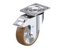 BLICKLE - Roulette pivotante à frein Ø 150mm bandage polyuréthane PU 400kg - L-ALB 150K-FI