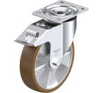 BLICKLE - Roulette pivotante à frein Ø 200mm bandage polyuréthane PU 400kg - L-ALB 200K-FI