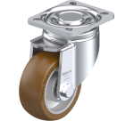 BLICKLE - Roulette pivotante Ø 100mm bandage polyuréthane PU 400kg - LH-ALB 101K-1