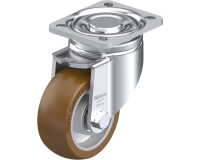 BLICKLE - Roulette pivotante Ø 100mm bandage polyuréthane PU 400kg - LH-ALB 101K-1