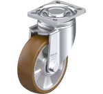 BLICKLE - Roulette pivotante Ø 125mm bandage polyuréthane PU 550kg - LH-ALB 125K-1