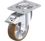BLICKLE - Roulette pivotante à frein Ø 125mm bandage polyuréthane PU 550kg - LH-ALB 125K-3-FI